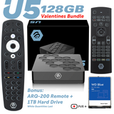 BuzzTV U5 128GB + 1TB HDD + ARQ200