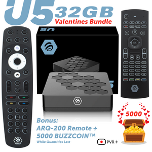 BuzzTV U5 32GB + ARQ200 + 5000 BuzzCoins
