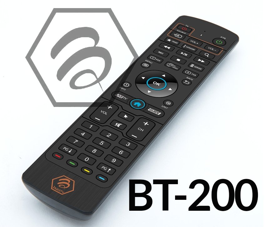 BuzzTV BT-200 Factory Replacement Remote Control - BuzzTV Global