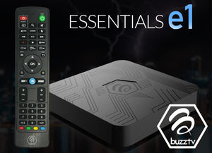 BuzzTV Essentials e1 HD IPTV Box - BuzzTV Global