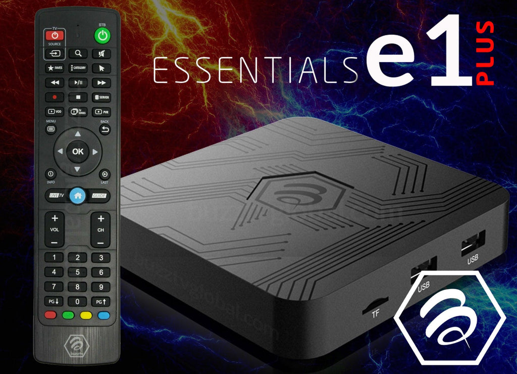 BuzzTV Essentials e1 Plus HD IPTV Box - BuzzTV Global