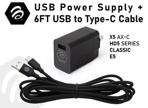 BuzzTV Power Supply + 6FT Type "C" Cable - BuzzTV Global